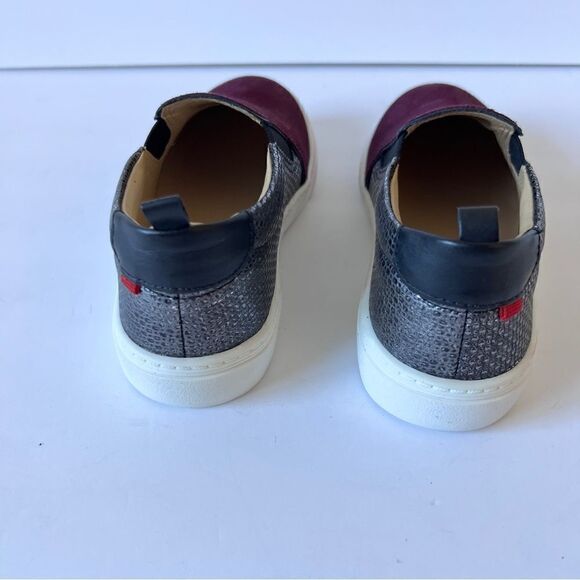 Marc Joseph Riverdale Kids Leather Made in Brazil Luxury Suede Slip on Sneaker - Picture 7 of 8